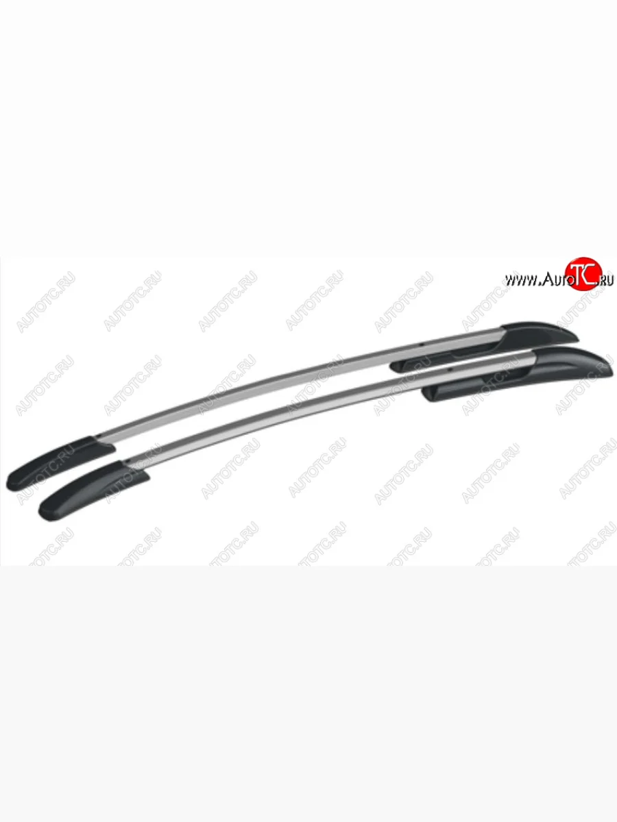 Рейлинги крыши АПС  Mazda CX-5 (2016-2025) KF (Черно-серые, поперечины серые, крепление скоба, L1300)  в Самаре Самарской области