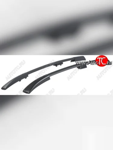 Рейлинги АПС (Черные, без поперечин) Opel Astra  H (2004-2015) хэтчбек 5дв дорестайлинг, хэтчбек 5дв рестайлинг