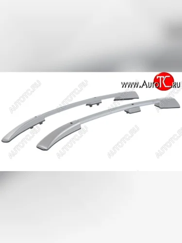 Рейлинги АПС (Серебристые, без поперечин) Opel Astra  H (2004-2015) хэтчбек 5дв дорестайлинг, хэтчбек 5дв рестайлинг