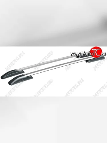 Рейлинги АПС (Черно-серые, без поперечин) KIA Soul PS дорестайлинг (2014-2016)