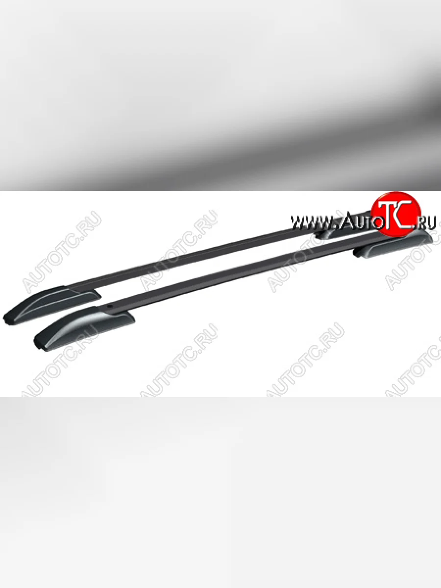 Рейлинги АПС  KIA Soul (2014-2019) PS (Черные, без поперечин)  в Самаре Самарской области