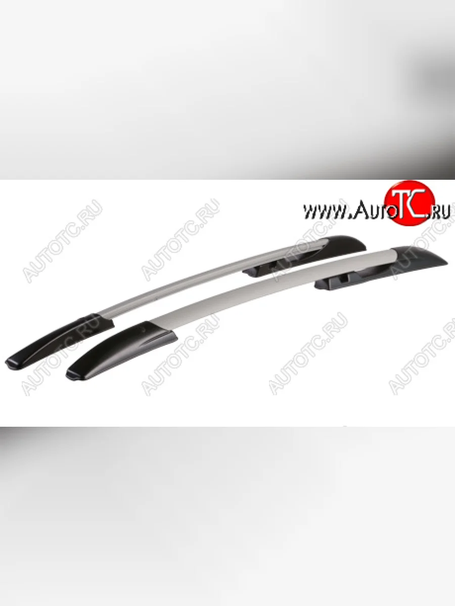 Рейлинги АПС  KIA Ceed (2018-2025) 3 CD (Черно-серые, без поперечин)  в Самаре Самарской области