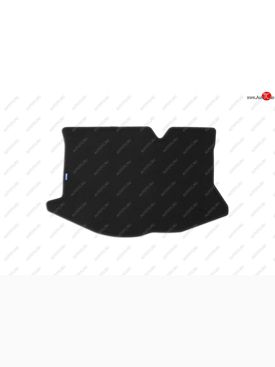 Коврик в багажник (текстиль) Klever Ford Fiesta B479 хэтчбэк 5 дв. (2017-2022) (Чёрный)  в Керчи Республика Крым