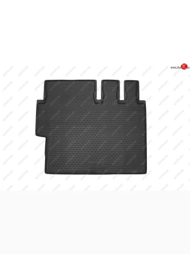 Коврик в багажник (полиуретан) Element (Чёрный) Ford Tourneo Custom рестайлинг (2017-2021)