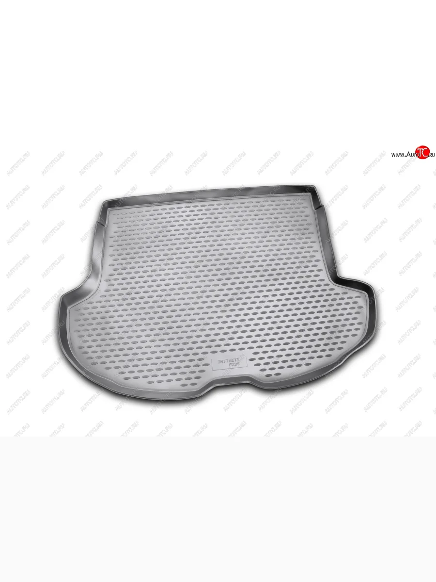 Коврик багажника (полиуретан) Element  INFINITI FX35 (2002-2008) S50 (Серый)  в Самаре Самарской области