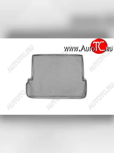 Коврик багажника (полиуретан, длинная база) Element Lexus GX460  J150 (2009-2019) дорестайлинг, 1-ый рестайлинг (Серый)