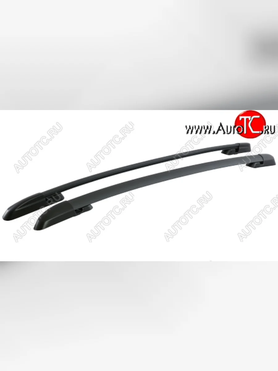 Рейлинги АПС  Toyota RAV4 (2012-2019) XA40 (Черные, без поперечин)  в Самаре Самарской области