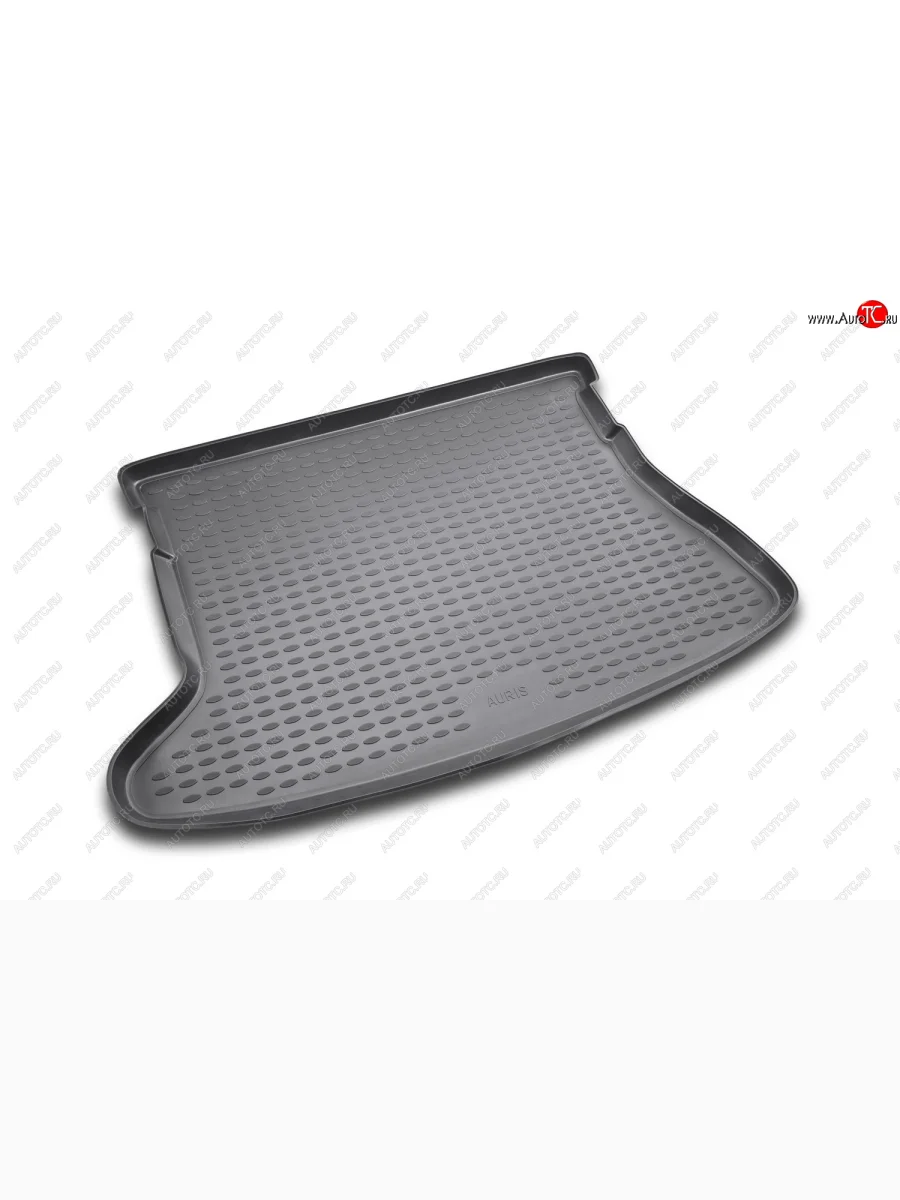 Коврик багажника (полиуретан) Element Toyota Auris E150 хэтчбэк 5 дв. дорестайлинг (2006-2010) (Серый)  в Керчи Республика Крым