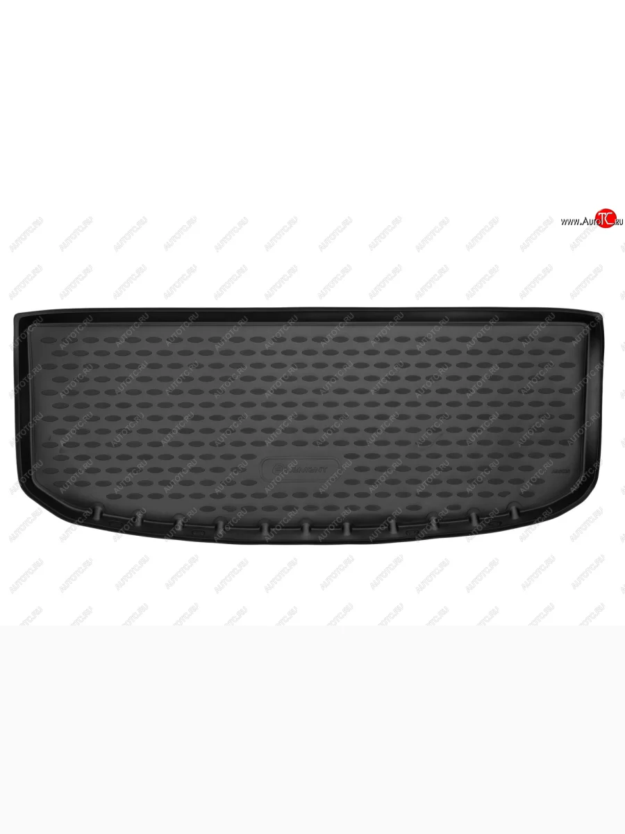 Коврик багажника (полиуретан) Element  EXEED VX (2020-2023) (Чёрный)  в Керчи Республика Крым