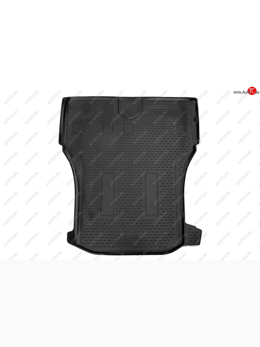 Коврик багажника (полиуретан, сложенный 3ий ряд) Element  Honda Freed (2008-2016) GB3,GB4, GP3,GB3,GB4 (Чёрный)  в Самаре Самарской области