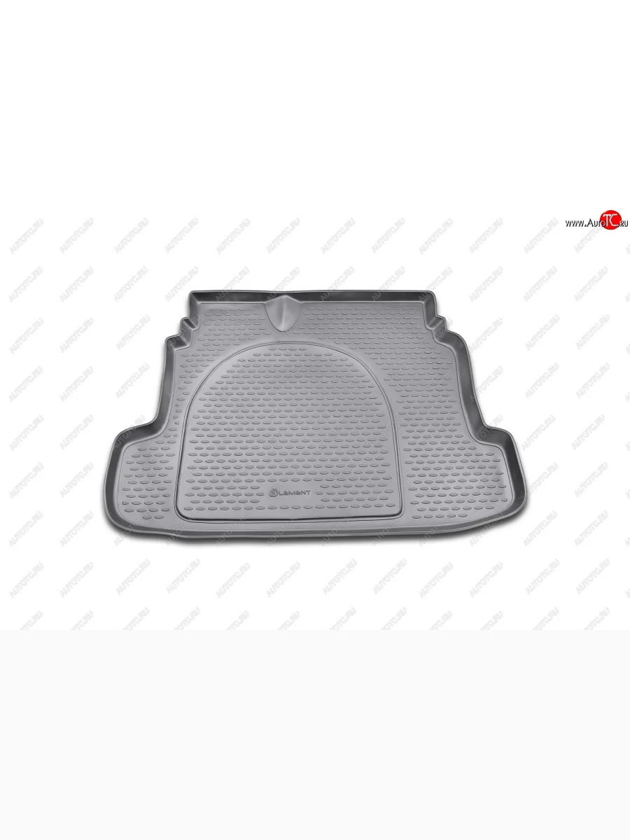 Коврик багажника (полиуретан) Element KIA Cerato 2 TD седан (2008-2013) (Серый)  в Керчи Республика Крым