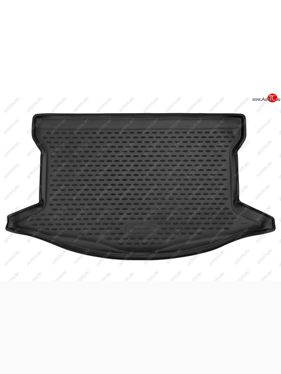 Коврик багажника (полиуретан) Element Toyota Ractis (2010-2016) (Чёрный)  в Перми Пермском крае