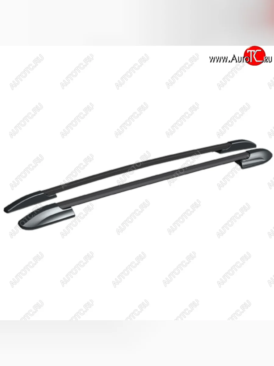 Рейлинги АПС Volkswagen Amarok дорестайлинг (2009-2016) (Черные, без поперечин)  в Самаре Самарской области