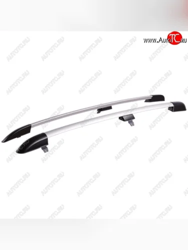 Рейлинги крыши АПС (Черно-серые, без поперечин) Chevrolet Niva 2123 рестайлинг (2009-2020)