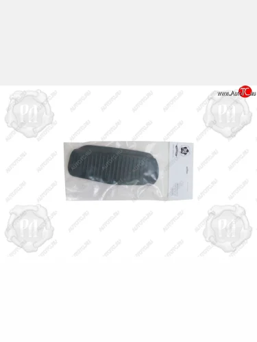 Задние накладки на пороги дверей (арочная часть) Русская Артель (Поверхность текстурная) Lifan X60 (2011-2015) дорестайлинг