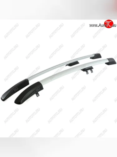 Рейлинги АПС (Черно-серые, без поперечин) Renault Sandero  (B8) (2014-2018) дорестайлинг