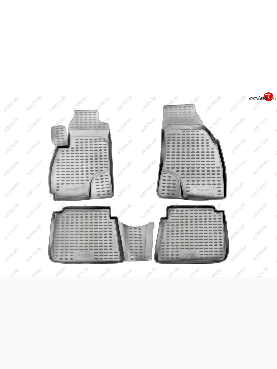 Коврики салона (полиуретан) Element Hyundai Santa Fe SM (2000-2012)  с доставкой в г. Керчь