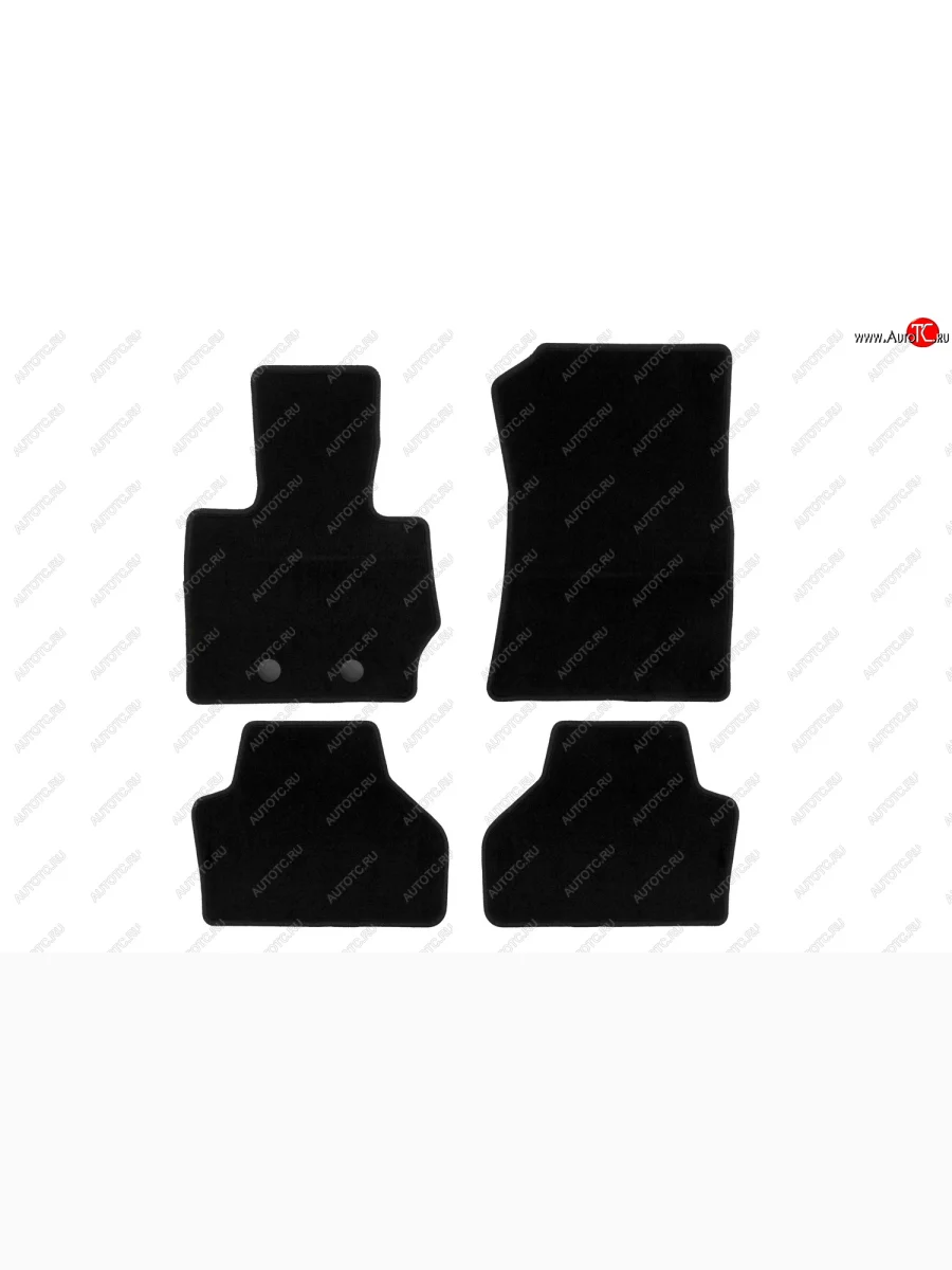 Коврики салона (текстиль) Klever Econom  BMW X4 (2014-2018) F26 (Чёрные)  в Керчи Республика Крым