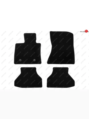 Коврики салона (текстиль) Klever Econom (Чёрные) BMW X6  E71 (2008-2014) дорестайлинг, рестайлинг