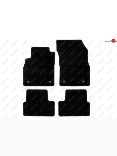 Коврики салона (текстиль) Klever Econom (Чёрные) Chevrolet Cruze ( J300,  J305) (2009-2015) седан дорестайлинг, хэтчбек дорестайлинг, седан рестайлинг, хэтчбек рестайлинг