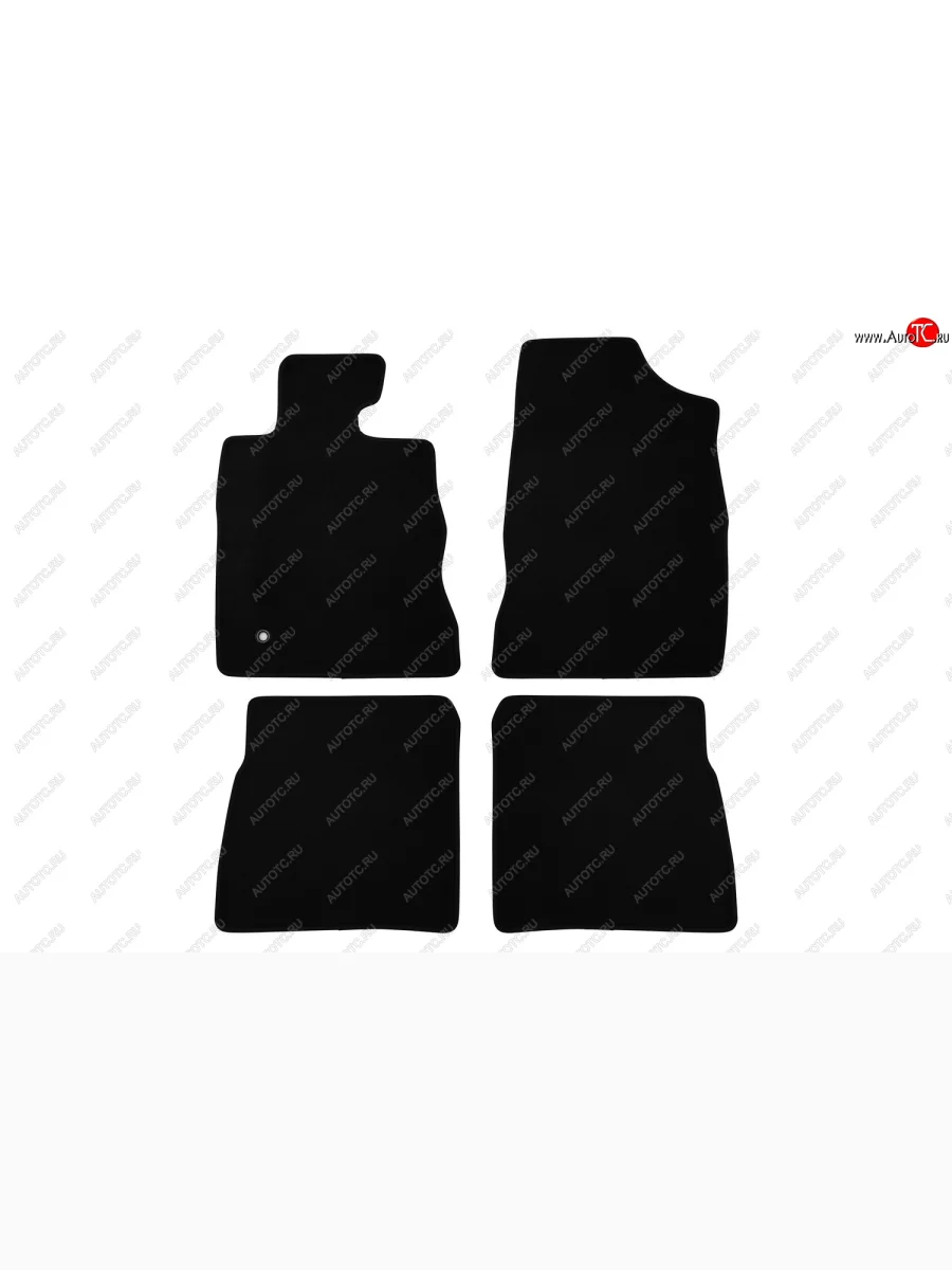 Коврики салона (текстиль) Klever Econom Chrysler PT Cruiser  дорестайлинг (2000-2005) (Чёрные)  в Керчи Республика Крым