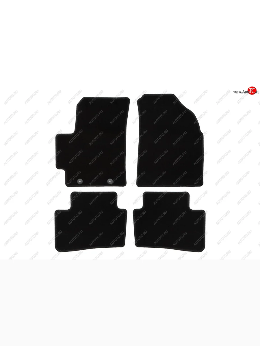 Коврики салона (текстиль) Klever Econom  Hyundai Creta (2020-2022) SU (Чёрные)  в Керчи Республика Крым