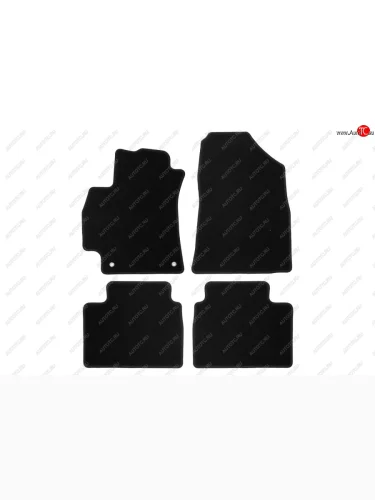 Коврики салона (текстиль) Klever Econom (Чёрные) Hyundai Elantra  CN7 (2020-2023)