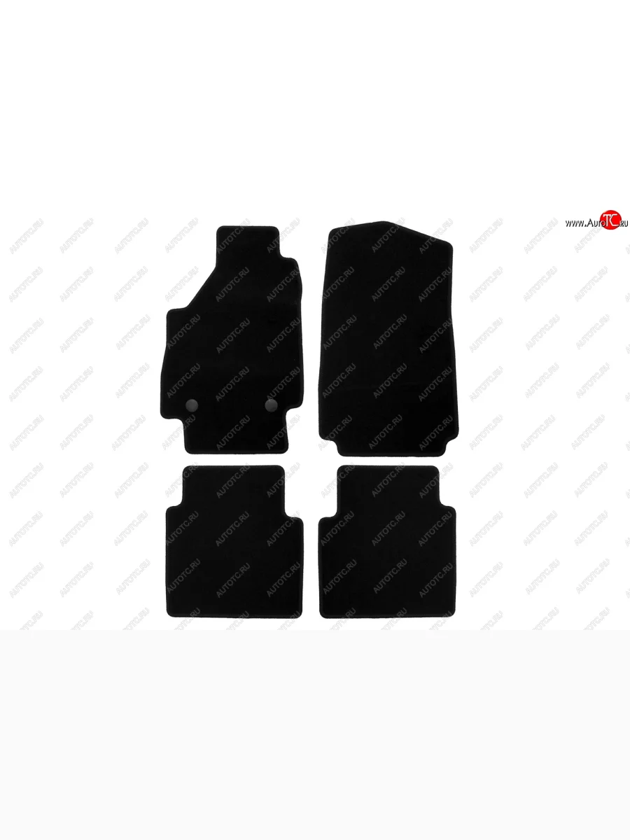 Коврики салона (текстиль) Klever Econom Лада ВАЗ нива 4х4 2121 3 дв. 1-ый рестайлинг (2019-2021) (Чёрные)  в Керчи Республика Крым