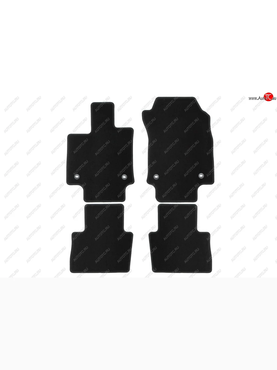 Коврики салона (текстиль) Klever Econom Lexus NX350 AZ20 (2021-2022) (Чёрные)  в Керчи Республика Крым