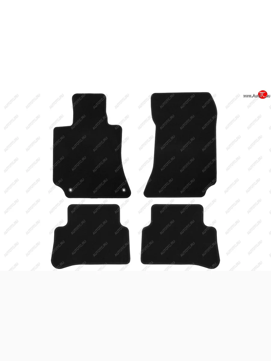 Коврики салона (текстиль) Klever Econom Mercedes-Benz E-Class W212 дорестайлинг седан (2009-2012) (Чёрные)  в Керчи Республика Крым