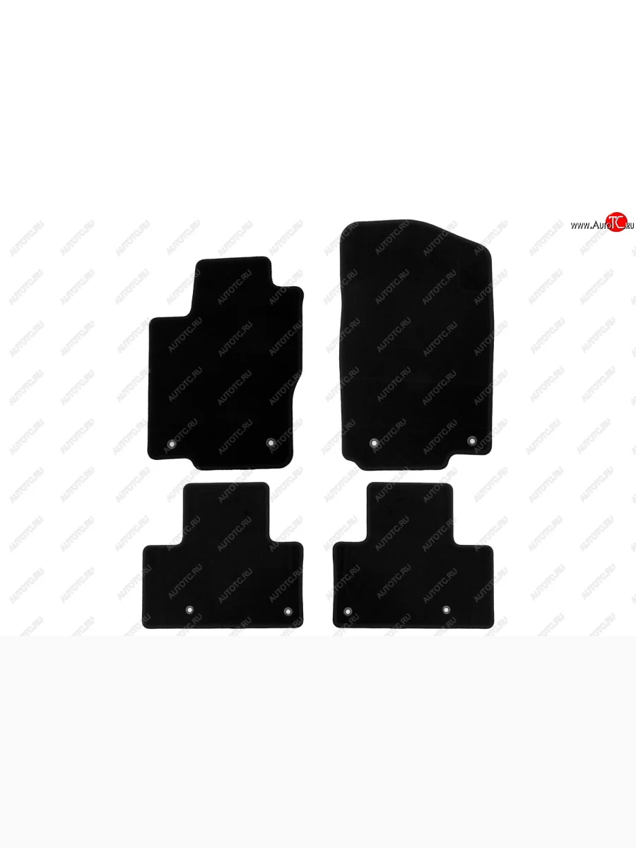 Коврик багажника (полиуретан) Element Mercedes-Benz GL class X166 дорестайлинг (2012-2016) (Чёрные)  в Перми Пермском крае