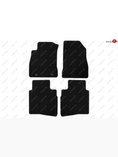 Коврики салона (текстиль) Klever Econom (Чёрные) Nissan Juke  1 YF15 (2010-2020) дорестайлинг, рестайлинг