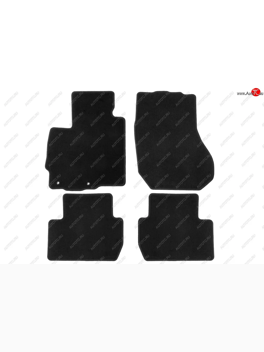 Коврики салона (текстиль) Klever Econom  Peugeot 4007 (2007-2012) (Чёрные)  в Керчи Республика Крым