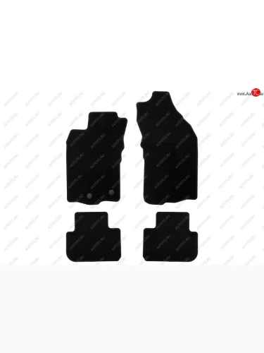 Коврики салона (текстиль) Klever Econom (Чёрные) Alfa Romeo 147 937A дорестайлинг, хэтчбэк 3 дв. (2000-2004)