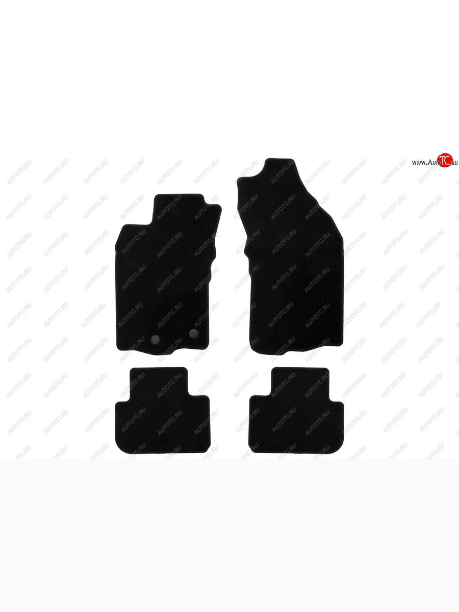 Коврики салона (текстиль) Klever Econom Alfa Romeo 147 937A дорестайлинг, хэтчбэк 3 дв. (2000-2004) (Чёрные)  в Керчи Республика Крым