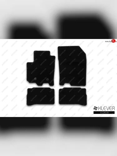 Коврики салона (текстиль) Klever Econom (Чёрные) Suzuki Vitara  LY (2015-2025) дорестайлинг, рестайлинг