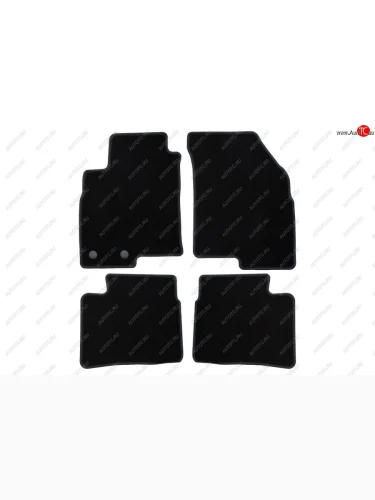 Коврики салона (текстиль) Klever Econom (Чёрные) Hyundai Sonata  EF (2001-2013) рестайлинг ТагАЗ