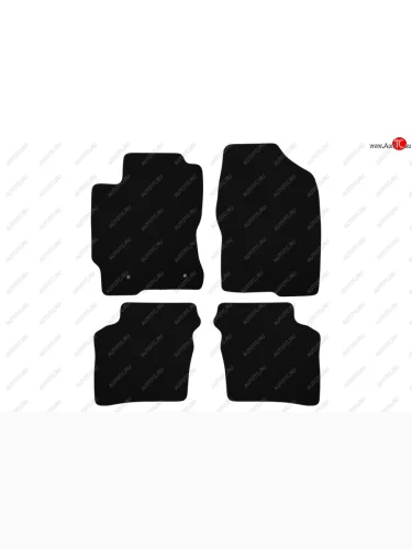 Коврики салона (текстиль) Klever Econom (Чёрные) Toyota Prius XW20 дорестайлинг (2003-2005)