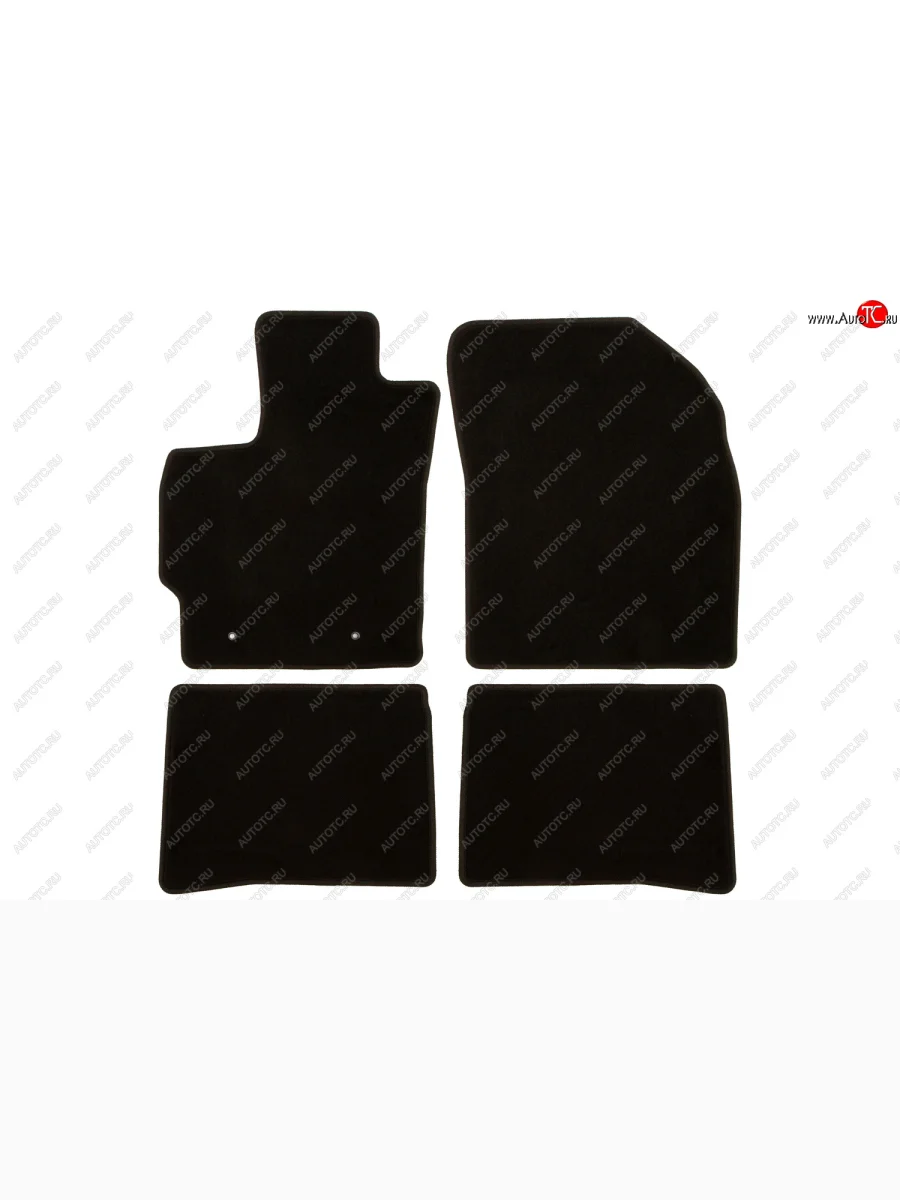 Коврики салона (текстиль) Klever Econom Toyota Prius XW30 дорестайлинг (2009-2011) (Чёрные)  в Керчи Республика Крым