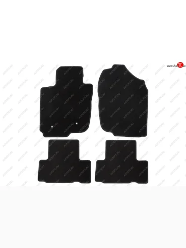 Коврики салона (текстиль) Klever Econom (Чёрные) Toyota RAV4 XA305 5 дв. дорестайлинг (2005-2009)