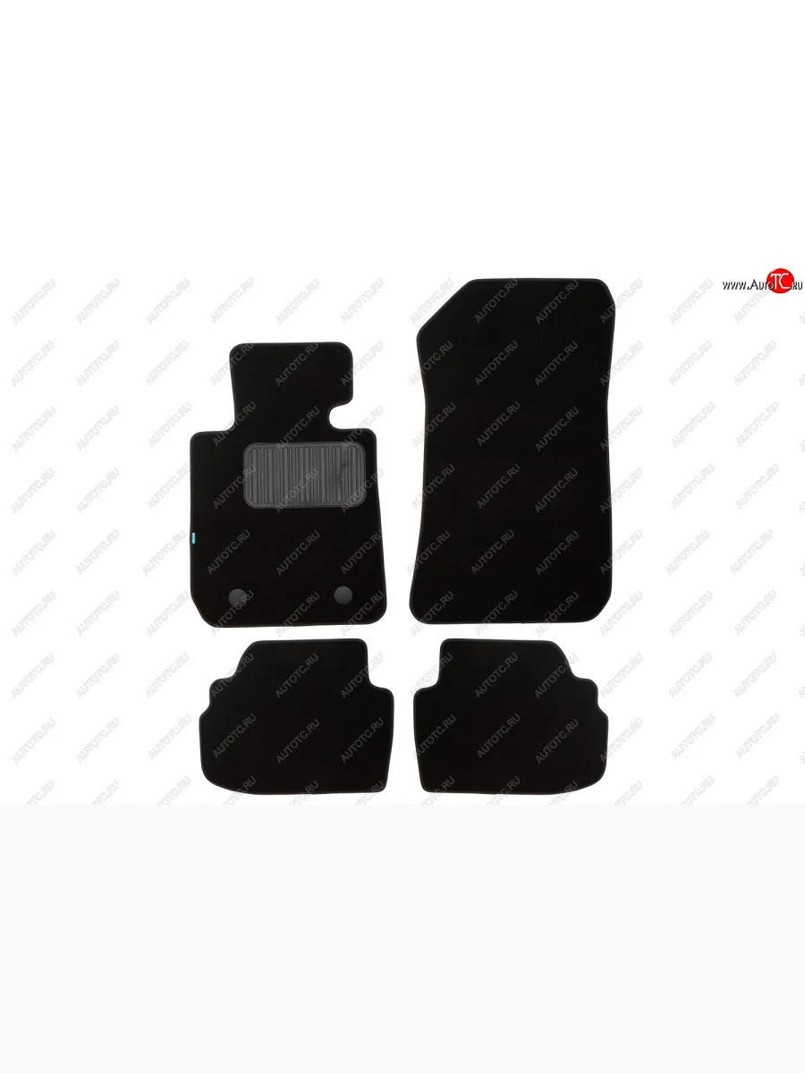 Коврики салона (текстиль) Klever Premium BMW 3 серия E92 купе дорестайлинг (2005-2010) (Чёрные)  с доставкой в г. Керчь