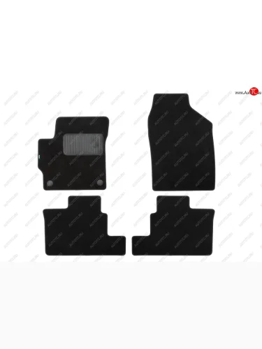 Коврики салона (текстиль) Klever Premium (Чёрные) Brilliance V3 дорестайлинг (2015-2020)
