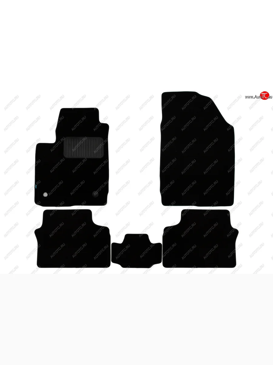 Коврики салона (текстиль) Klever Premium Chery M11 A3 седан (2010-2016) (Чёрные)  в Перми Пермском крае