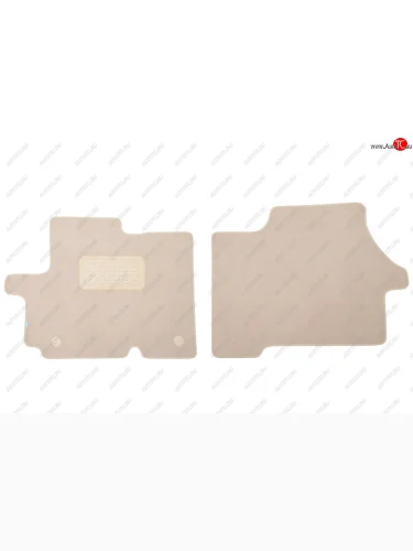 Коврики салона (текстиль) Klever Premium (Бежевые) CITROEN Jumper 250 (2006-2014)