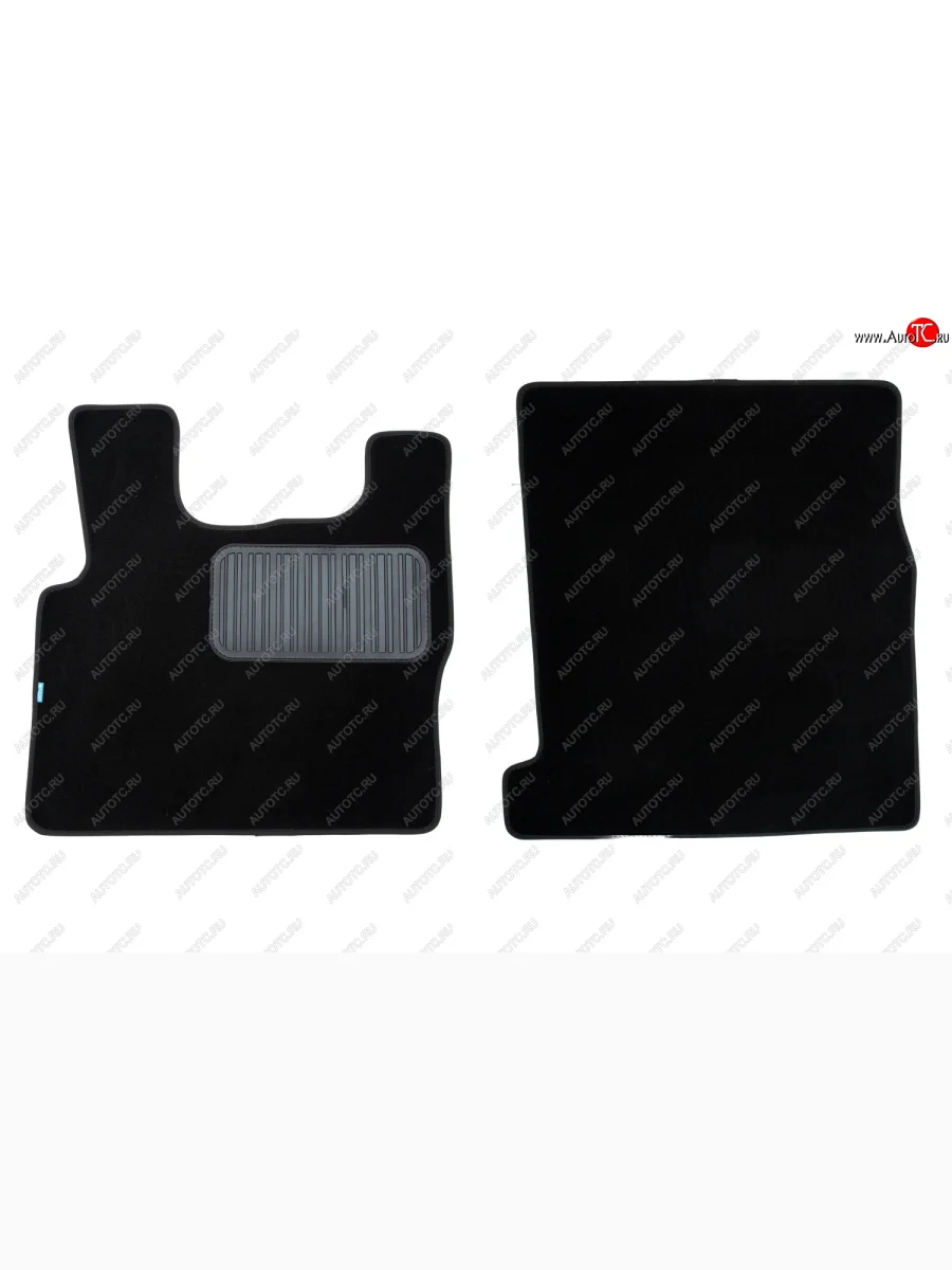 Коврики салона (текстиль) Klever Premium DAF XF 105.510 (2013-2025) (Чёрные)  в Перми Пермском крае