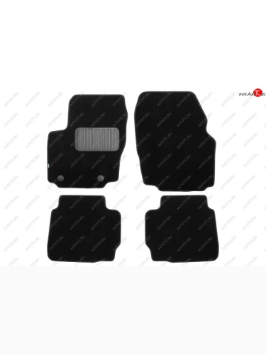 Коврики салона (текстиль) Klever Premium (Чёрные) Ford Mondeo (2010-2014) Mk4,BD рестайлинг, седан