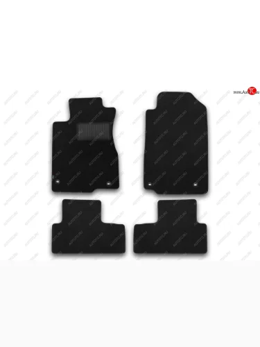 Коврики салона (текстиль) Klever Premium (Чёрные) Honda CR-V RM1,RM3,RM4 дорестайлинг (2012-2015)