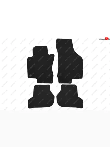 Коврики салона (текстиль) Klever Econom (Чёрные) Volkswagen Jetta  A6 (2011-2015) седан дорестайлинг