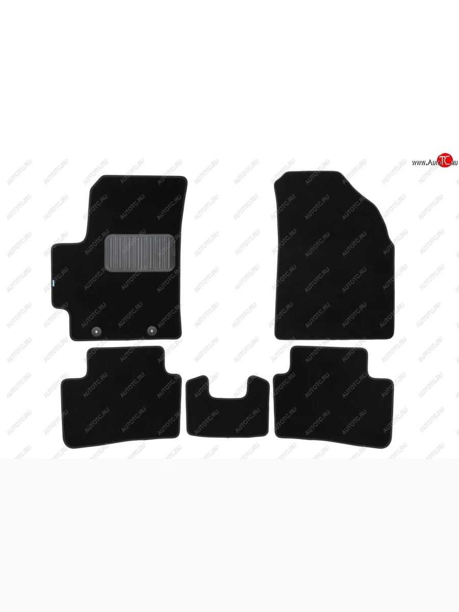 Коврики салона (текстиль) Klever Premium  Hyundai Creta (2020-2022) SU (Чёрные)  в Самаре Самарской области