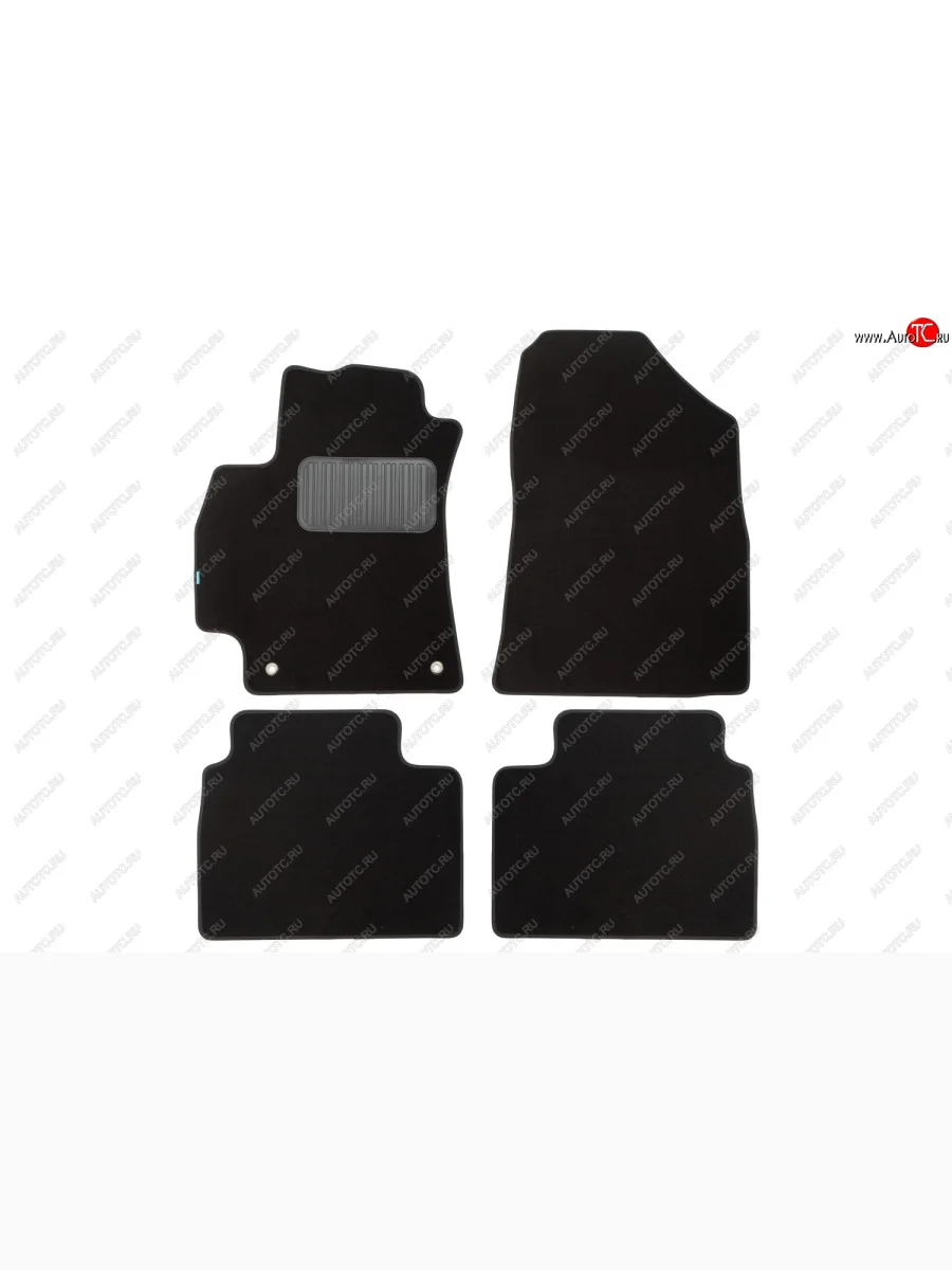 Коврики салона (текстиль) Klever Premium Hyundai Elantra CN7 (2020-2023) (Чёрные)  в Керчи Республика Крым